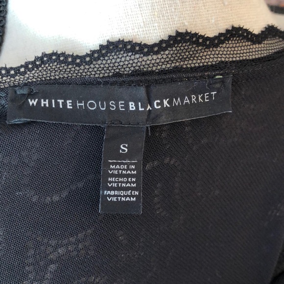 White House Black Market Lace Top - Picture 6 of 7